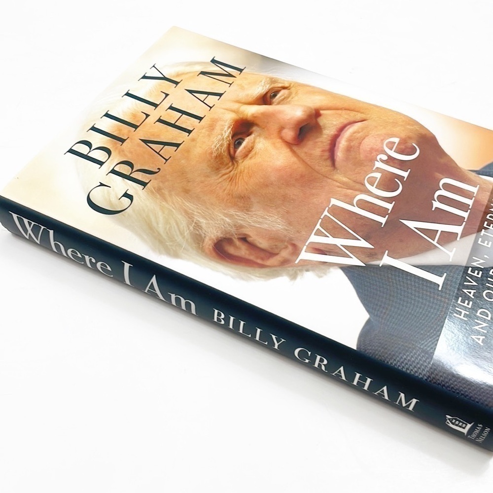 Where I Am by Billy Graham hardback book